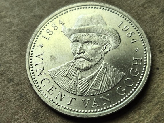 1984 Netherlands Vincent Van Gogh Florin-Medal