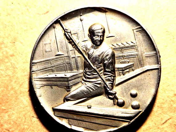 50MM Billiards Medallion