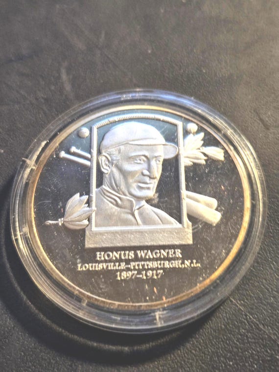 Honus Wagner Proof Medal 44MM