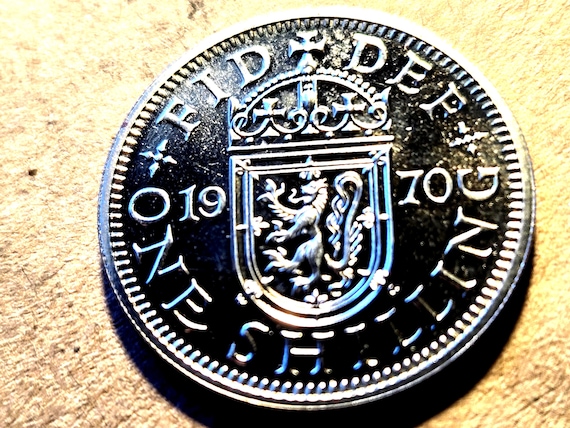 1970 Great Britain Proof One Shilling 24MM