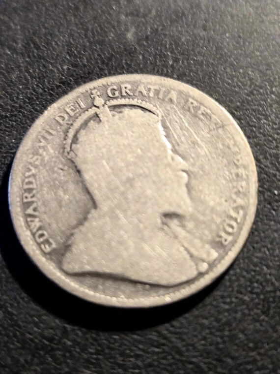 1902H Silver 25 Cents Canada