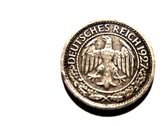 1927 Germany 50 Pfennig