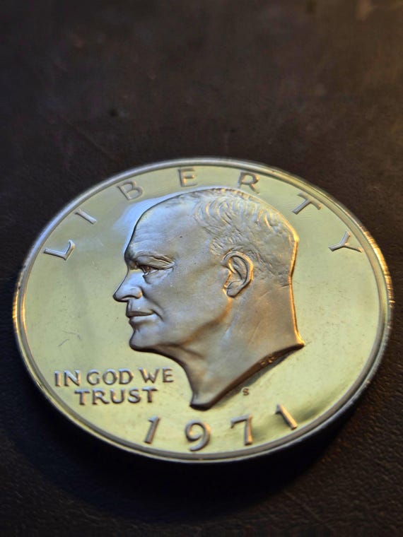 1971-S Silver Ike Dollar Proof