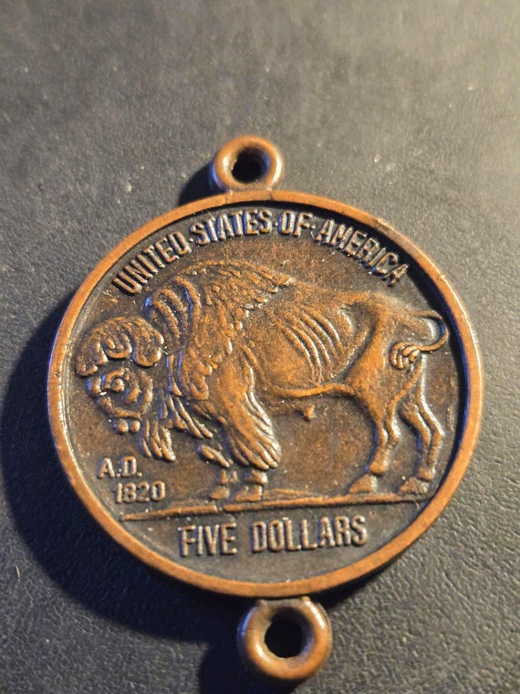 Five Dollar Buffalo "Wear A Pooh" Token-Unijeans