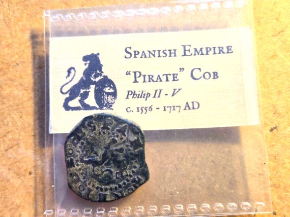 Pirate Cob Coin 1500s-1700s
