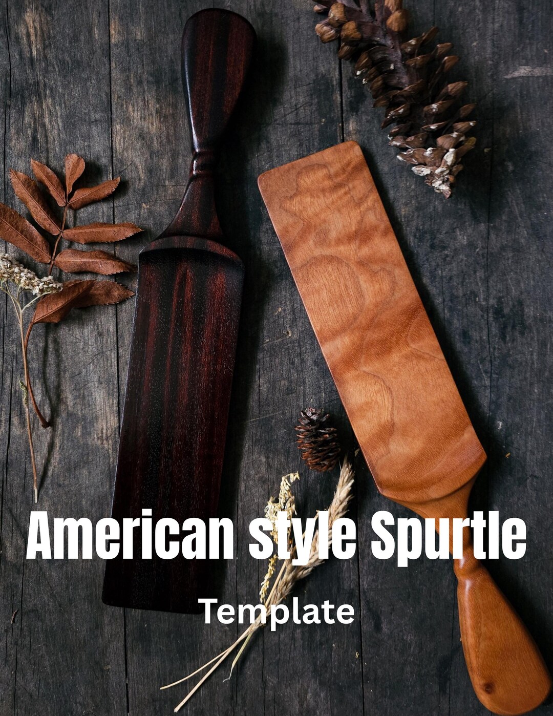 Wooden Spoon Template Etsy