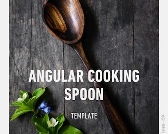 Wooden Spoon Template