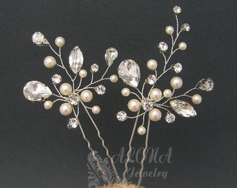 Wedding Hair Pins Sets,Bridal Hair Accessories, Gold Bridal Hair Pins, Gold Hairpins Bridal Headpieces, Wedding hair clips hairpins