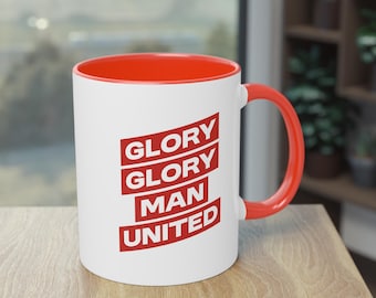 Manchester United Mug - "Glory Glory Man United"