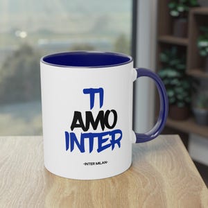 Inter Milan Mug - &quot;Ti Amo Inter&quot;