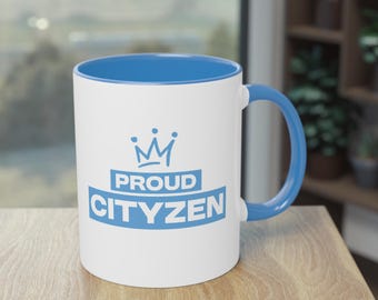 Manchester City Mug - "Proud Cityzen"