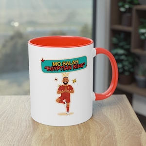 Liverpool mug - &quot;Mo Salah the Egyptian King&quot;
