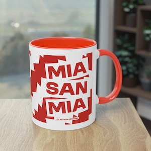 Bayern Munich Mug - &quot;Mia San Mia&quot;