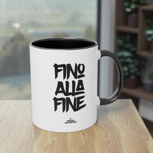 Juventus Mug - &quot;Fino Alla Fine&quot;
