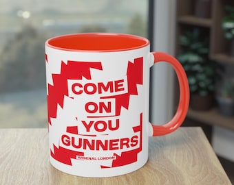 Arsenal Mug - "Come on you Gunners"