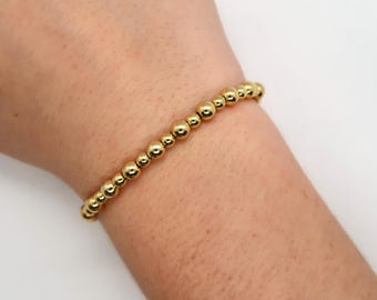Grace 14k Gold Filled Bead Bracelet | Stacking Jewelry