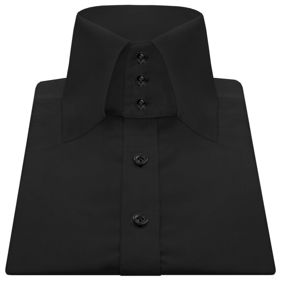 dress shirts with stiff collars Magellan stiff collar, blue tie, green shirt