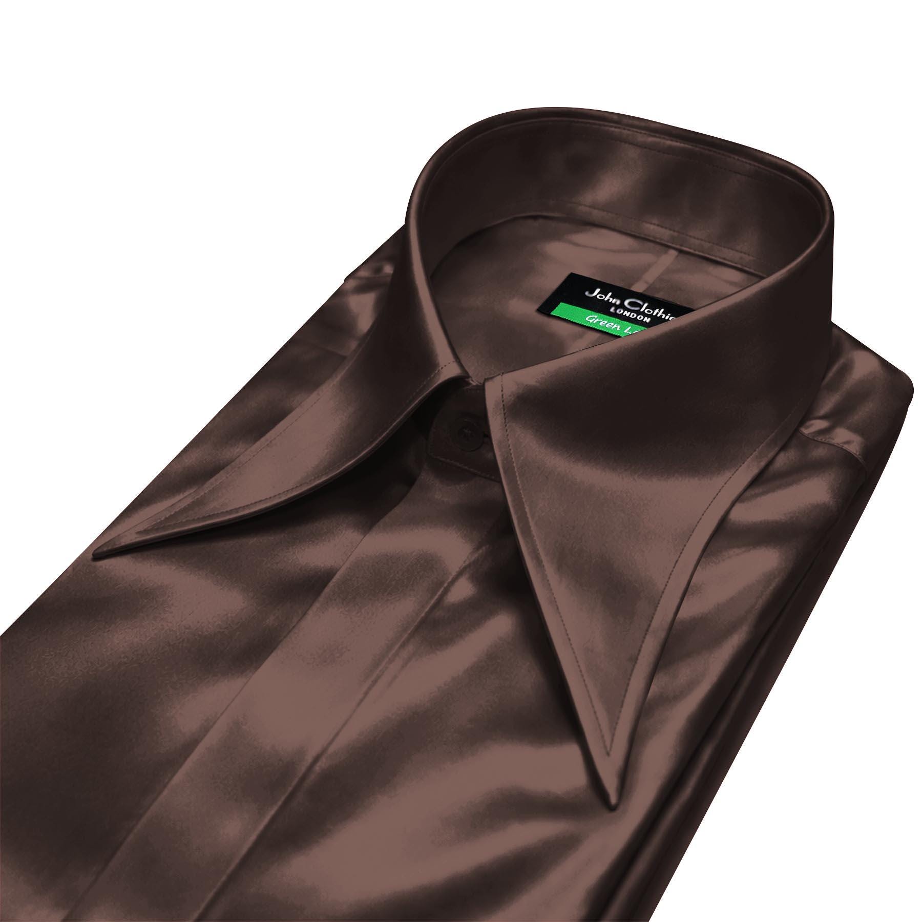 white christmas dresses ₹899 | Campus Sutra men Chocolate Brown Tactile Utility Shirt main image 0