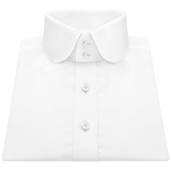 vintage club collar dress shirt Vintage Club Collar