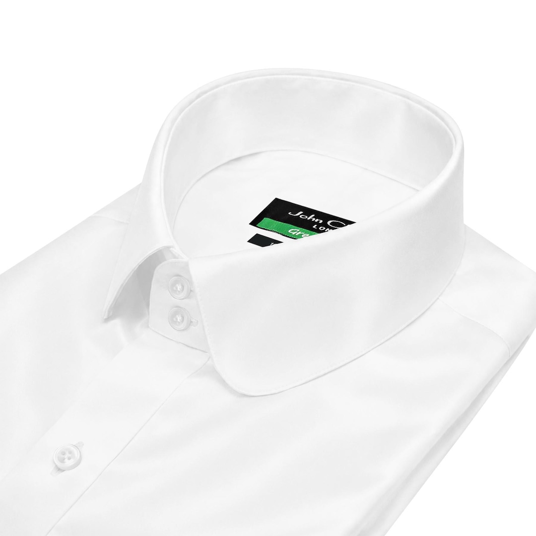 vintage club collar dress shirt Vintage Club Collar