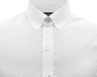 modern fit dress shirt Eterna Soft Luxury Modern Fit Dress Shirt – Stately main image 0