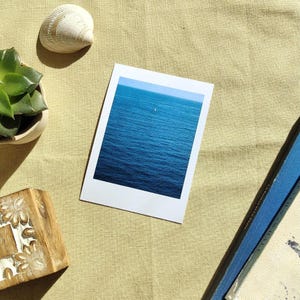Set of eco-friendly postcards, ocean postcard, wave postcard, surf postcard, summer postcard, ocean photography