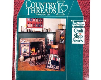 Scrap Quilts Go Country, Quilt Pattern book, par Deanne Eisenman, patchwork piecing - France