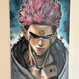 Sukuna acylic painting-wall Art by z3alous