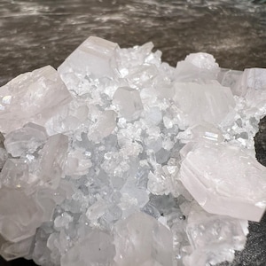 Exceptional Quality Gemmy Calcite On Quartz Matrix From Guangdong China