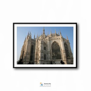 Duomo di Milano - Milan, Italy | Original Fine Art Print, Travel, Gothic Architecture, Europe, Urban, Church, Duomo