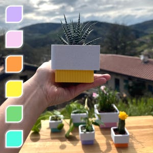 Wall planter - Made in France - multiples colors and sizes available