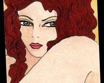 Red Hair bbw fat girl Irena