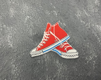 Sneaker Embroidered Iron-On Patch