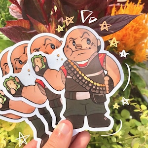 Heavy sticker / tf2 / team fortress 2 / sticker