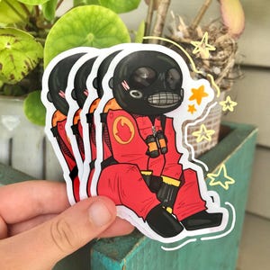 Pyro sticker / Tf2 / tf2 sticker / pyro / team fortress 2 / sticker
