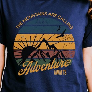 Mountain Adventure T-Shirt: Unisex Camping Tee for Nature Lovers