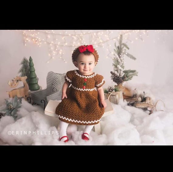 gingerbread crochet dress Gingerbread Dress