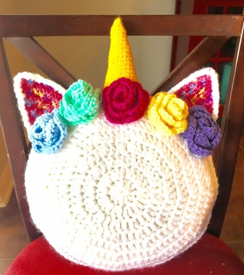 Unicorn Crochet Pillow Pattern Crochet Patterns on Sale Etsy