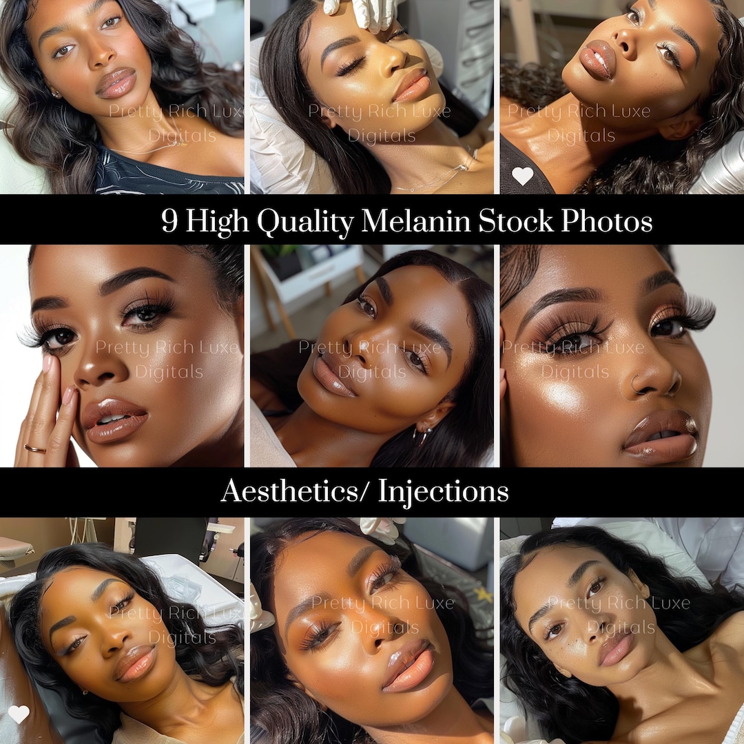 9 High Quality Melanin Stock Photos for Injections, SPA, Medical Firm ...