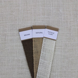 NATURAL Premium Sultana Burlap Fabric
