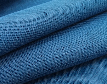 OCEAN BLUE Premium Sultana Burlap FABRIC By the Yard