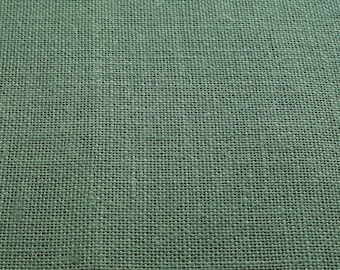 LEAF GREEN Premium Sultana Burlap fabric yardage