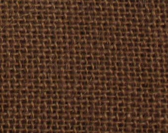 BROWN Premium Sultana Burlap Fabric By the Yard