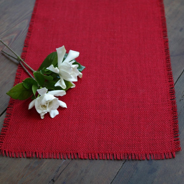 Burlap Table Runner Etsy