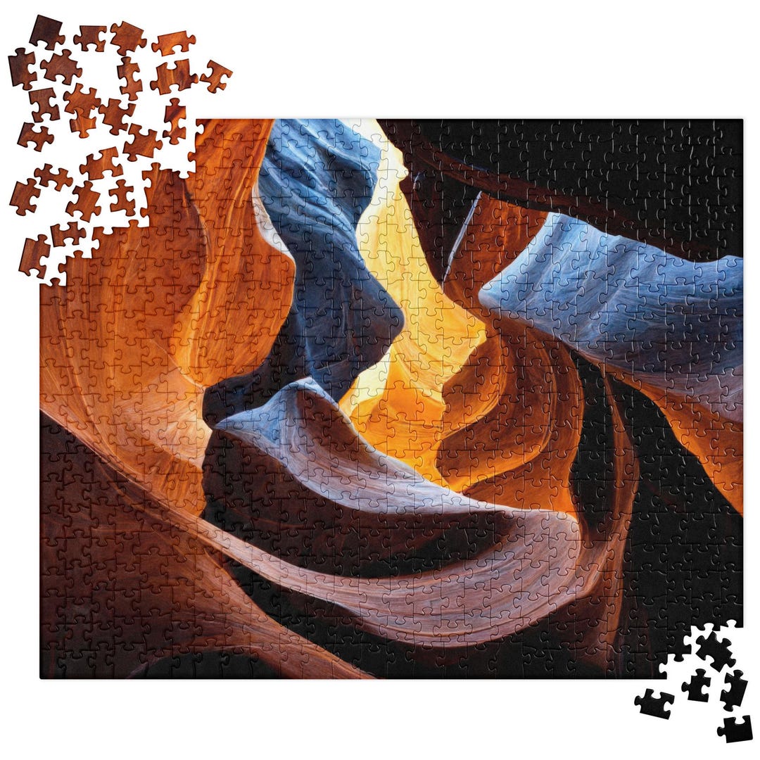 Antelope Canyon Inspired Digital Landscape Art Jigsaw Puzzle | Antelope ...