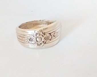 Spoon ring - silverware ring - gift for her