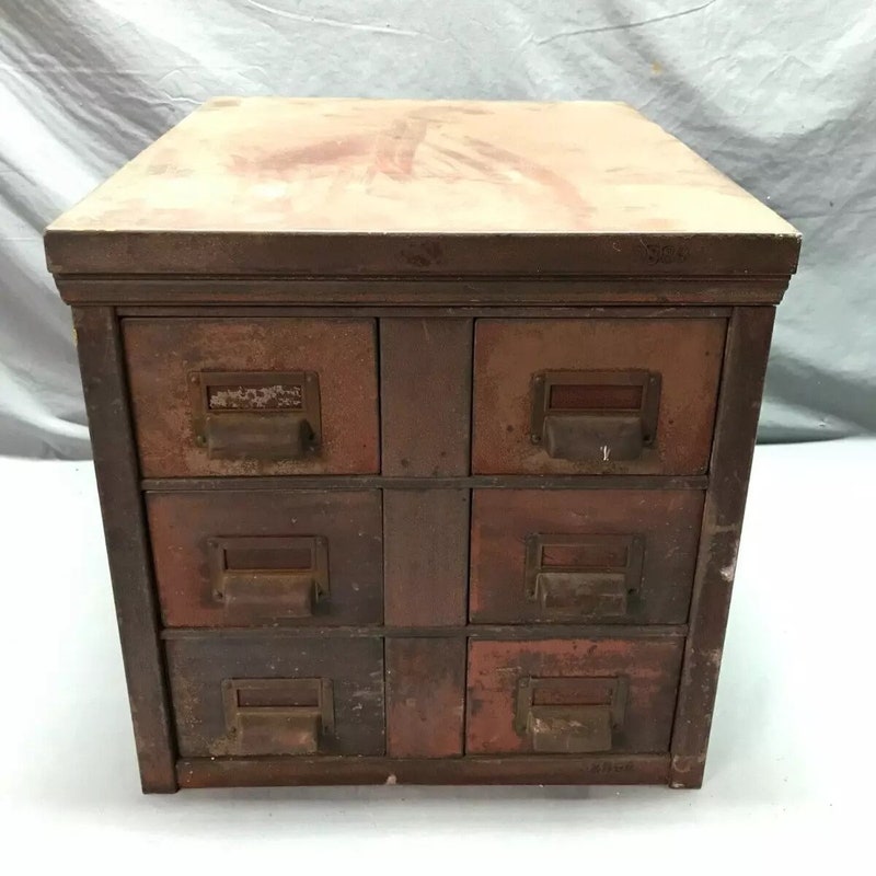 Card Catalog Table Etsy