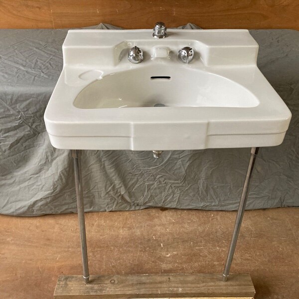 Chrome Sink Legs Etsy