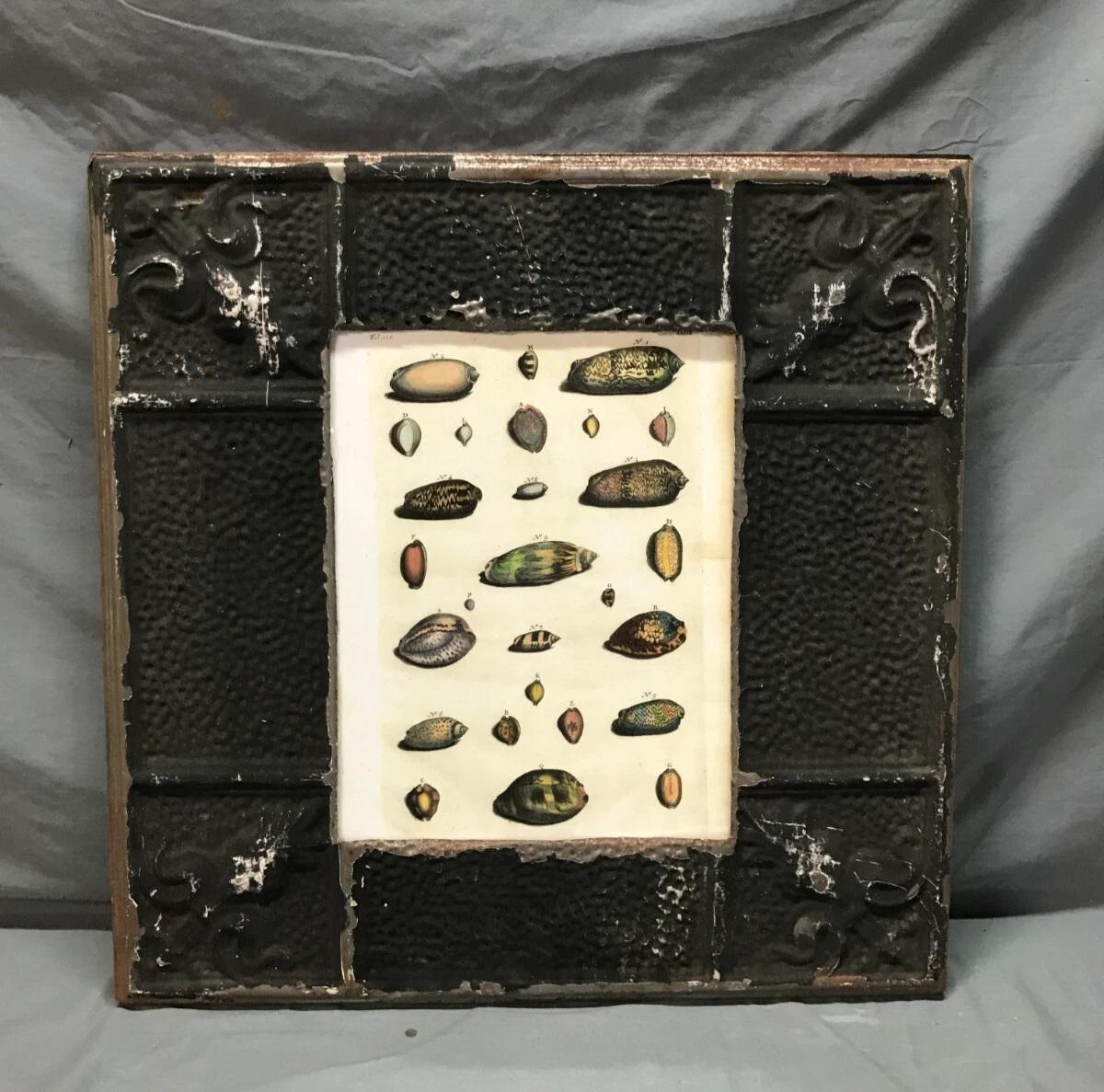 Antique Tin Ceiling Metal 11x14 Picture Frame 23