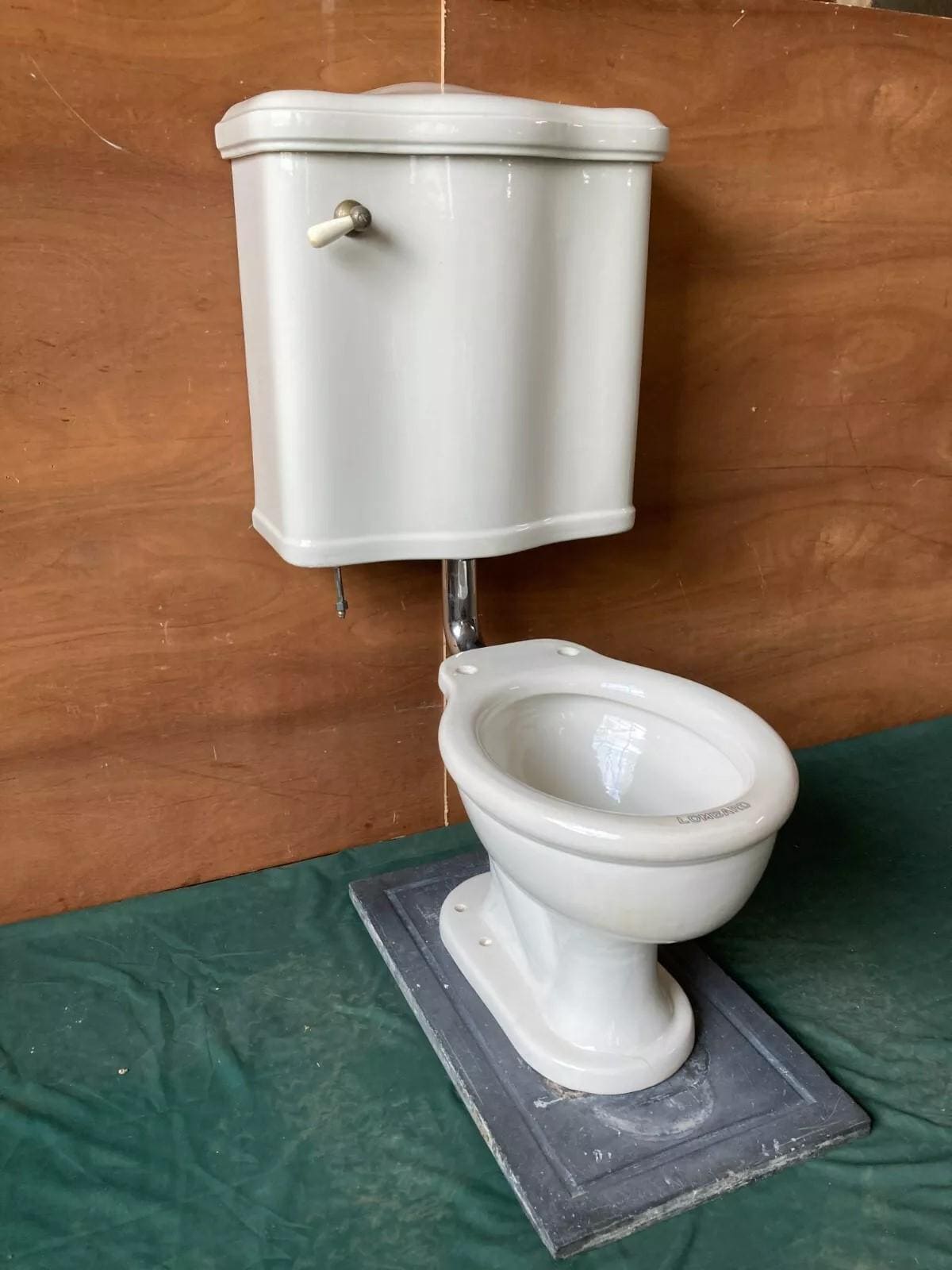 Couvercle De Réservoir De Toilettes Antique – Standard F4063 – Blanc – 1928
